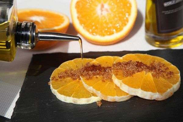 Апельсины с Оливковым Маслом и сахаром.